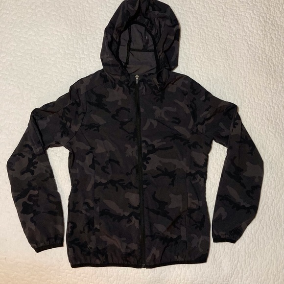 ZYIA Forest Camo Zipper Hoodie Jacket - Picture 5 of 14